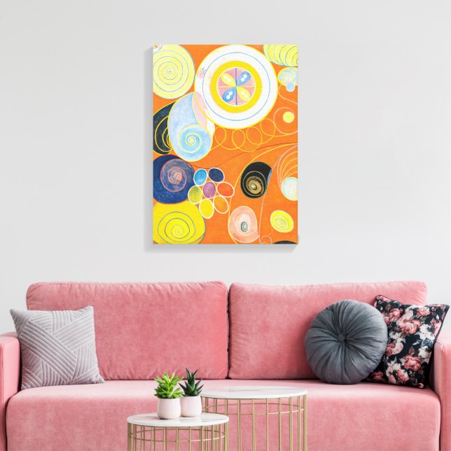 Toile Dix plus grandes, no 3, Jeunesse | Hilma af Klint  (Insitu(Salon))