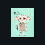 Toile Dobby Watercolor Character Art<br><div class="desc">Celebrate one of the wizarding world’s most beloved characters with this adorable Dobby illustration. Featuring the loyal house-elf holding his iconic sock, this charming artwork captures Dobby’s big-hearted spirit, wide-eyed innocence, and unforgettable bravery. Rendered in a soft, storybook-inspired style with warm, gentle details, the design highlights Dobby’s expressive eyes and...</div>