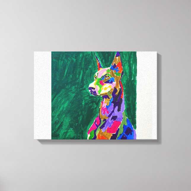Toile Doberman (Recto)