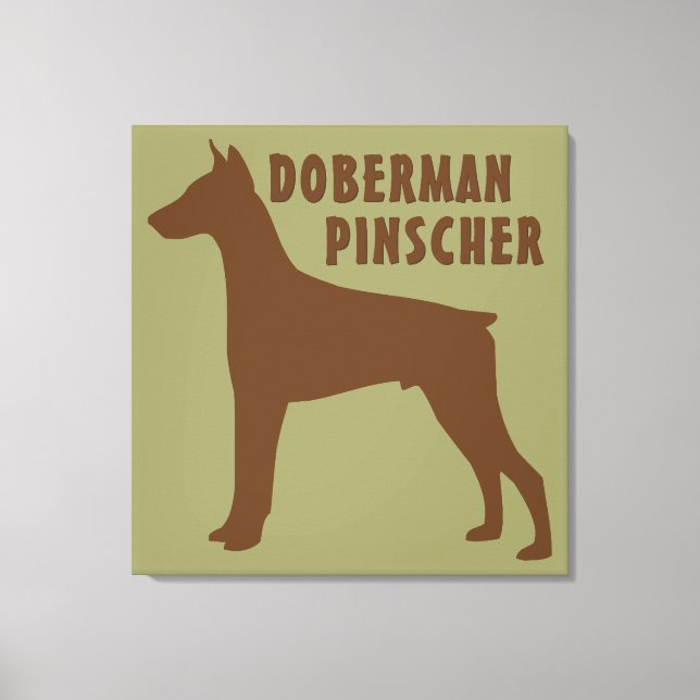 Toile Doberman Pinscher (Recto)