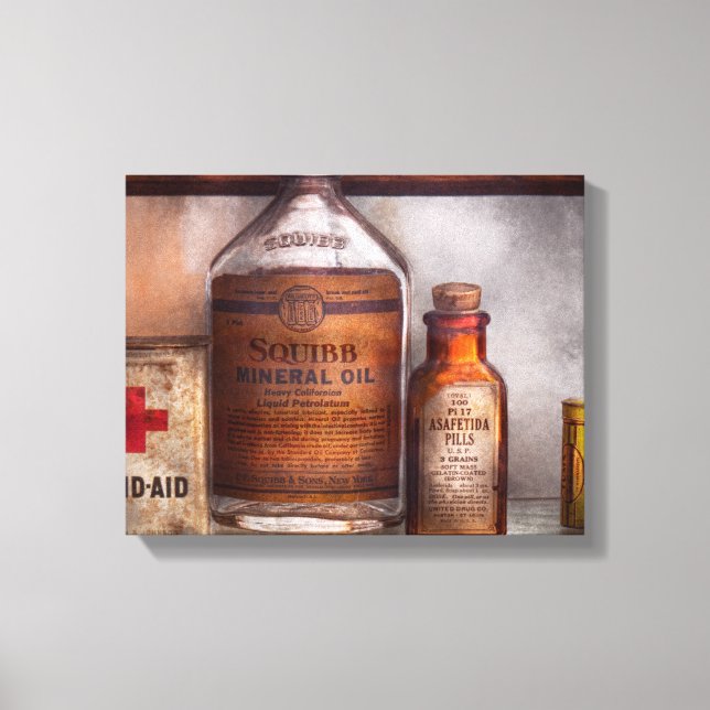 Toile Docteur - Produits pharmaceutiques (Recto)