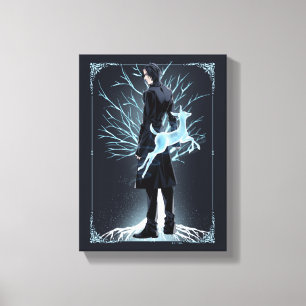 Toile Doe Patronus d'Anime Severus Snape