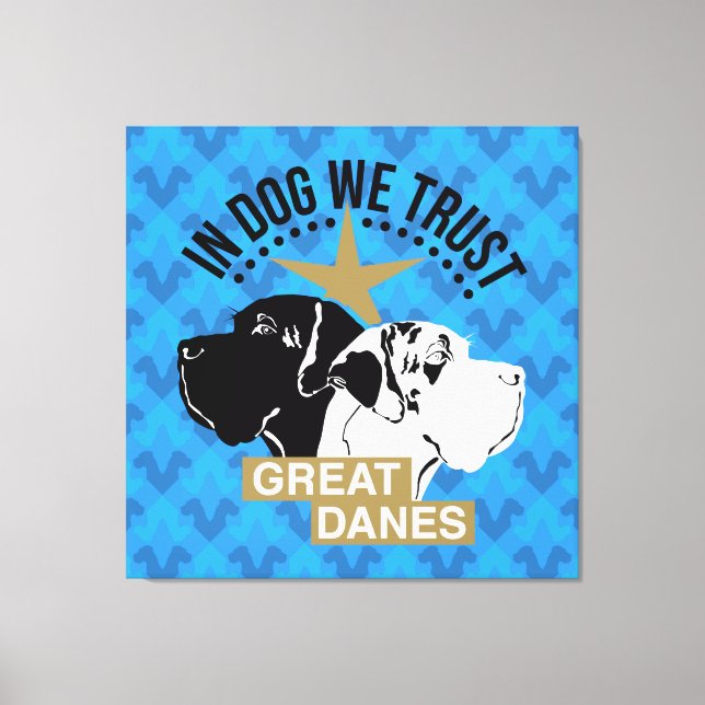 Toile Dog Trust Triptyque (Recto)