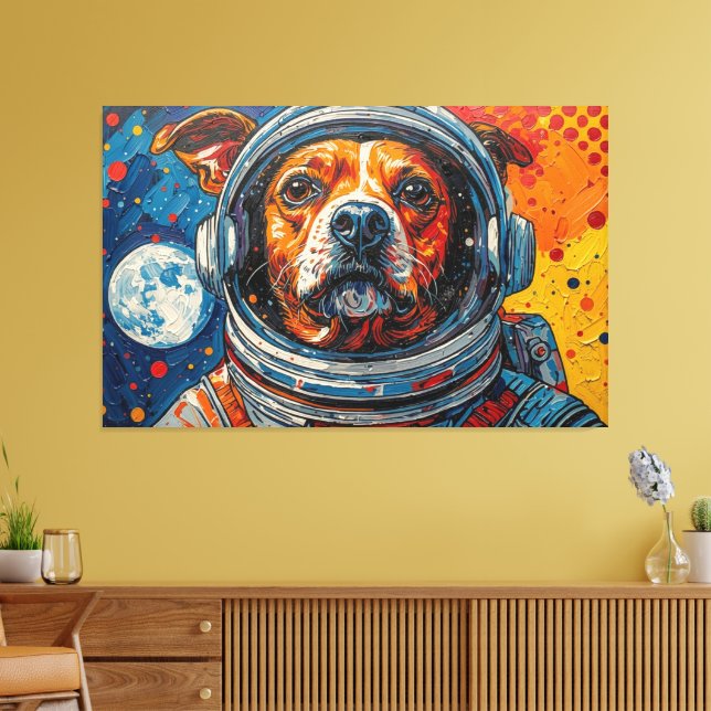 TOILE DOGS IN SPACE-11 (Insitu(Salon))