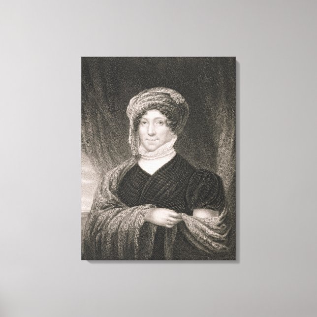 Toile Dolly Madison, gravée par John Francis Eugene Pru (Recto)