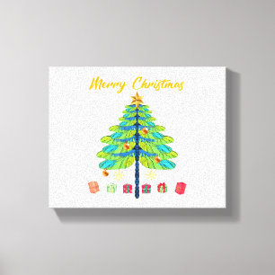 Toile Don d'arbre de Noël de libellule