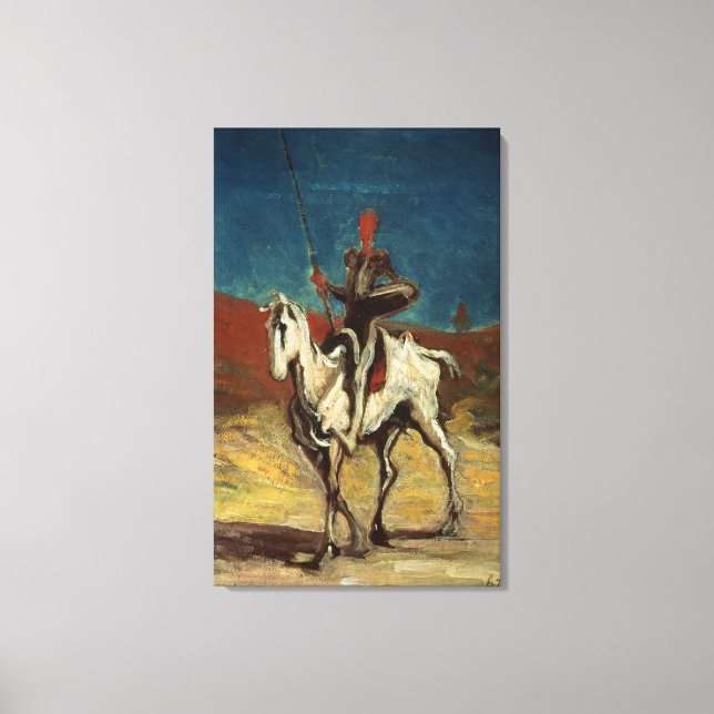 Toile Don Quichotte, vers 1865-1870 (Recto)