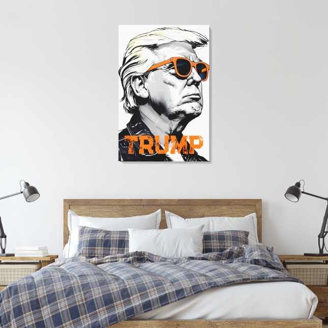 Toile Donald Trump (Insitu(Chambre))
