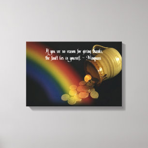 Toile Donnez une citation de Merci Native American India