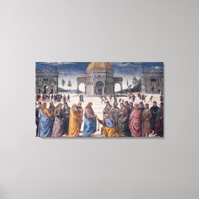 Toile Dons des clés à saint Pierre (Recto)