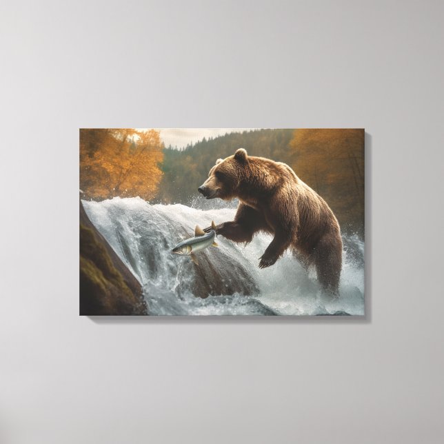 Toile d'ours en pierre jaune (Recto)
