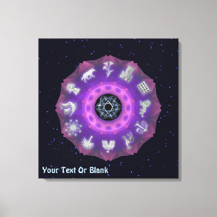 Toile Douze tribus fragiles