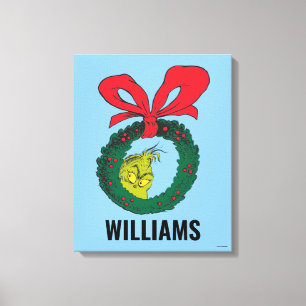Toile Dr. Seuss Couronne de Grinch