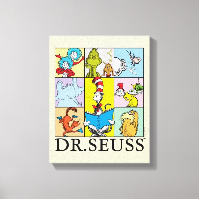 Toile Dr. Seuss | Histoires Graphiques (Recto)