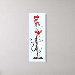 Toile Dr. Seuss Le Chat dans le Chapeau Debout Fier