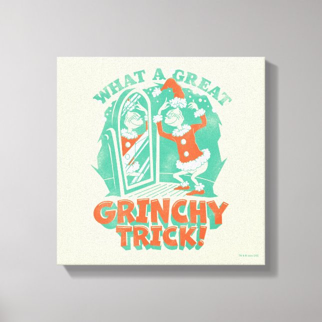 Toile Dr Seuss | Quelle belle petite queue de Grinchy ! (Recto)