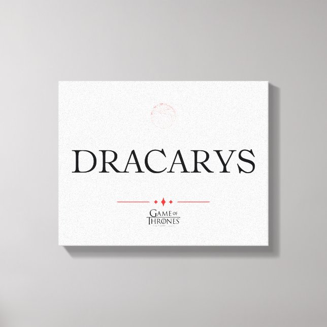 Toile Dracarys (Recto)