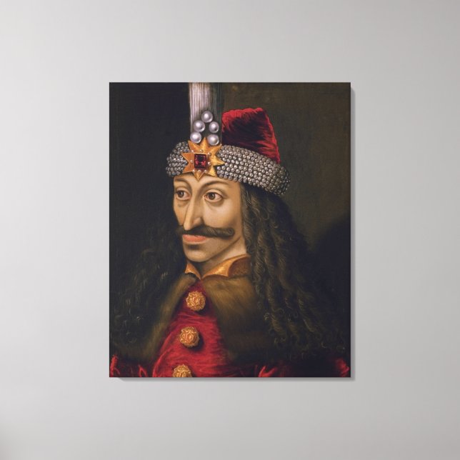 Toile Drăculea - Vlad III Dracula - Vlad l'Impaler (Recto)