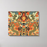 Dragon asiatique chinois Art coloré