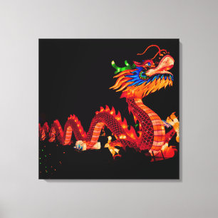Toile Dragon de défilé chinois