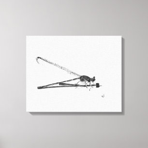 Toile Dragon Fly