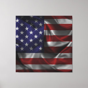 Toile Drapeau américain