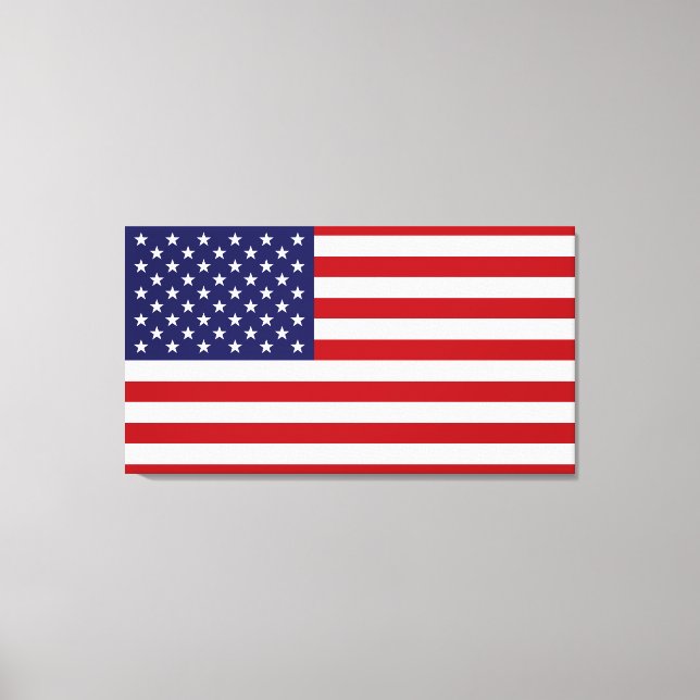 Toile Drapeau américain (Recto)