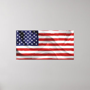Toile Drapeau américain