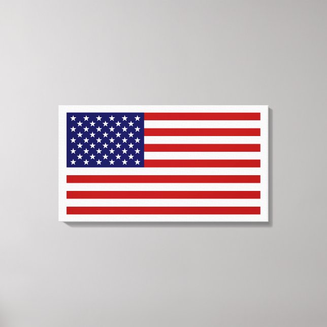 Toile Drapeau américain (Recto)