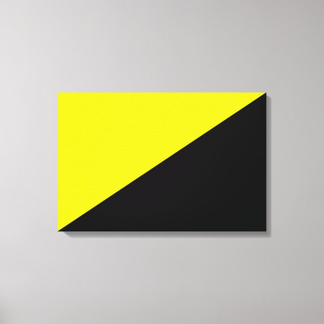Toile Drapeau anarcho-capitaliste (Recto)