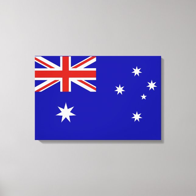 Toile Drapeau australien (Recto)