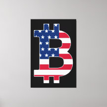Drapeau BitCoin USA