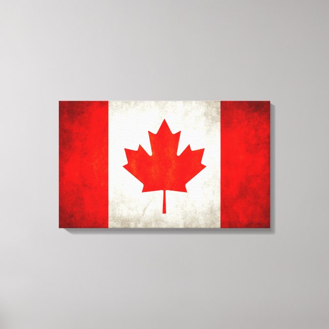 Toile Drapeau canadien (Recto)