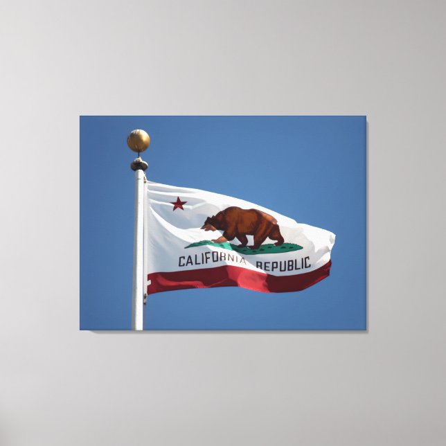 Toile drapeau de Californie (Recto)