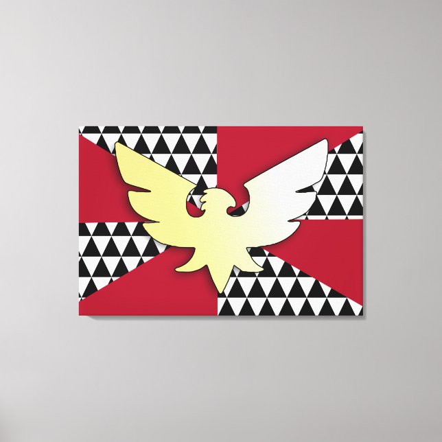Toile Drapeau de fierté Drag (Recto)