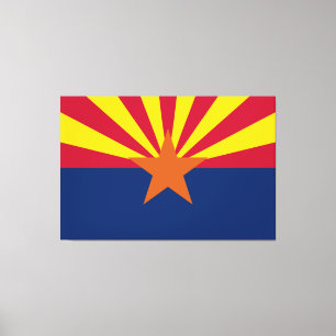 Toile Drapeau de l'État d'Arizona