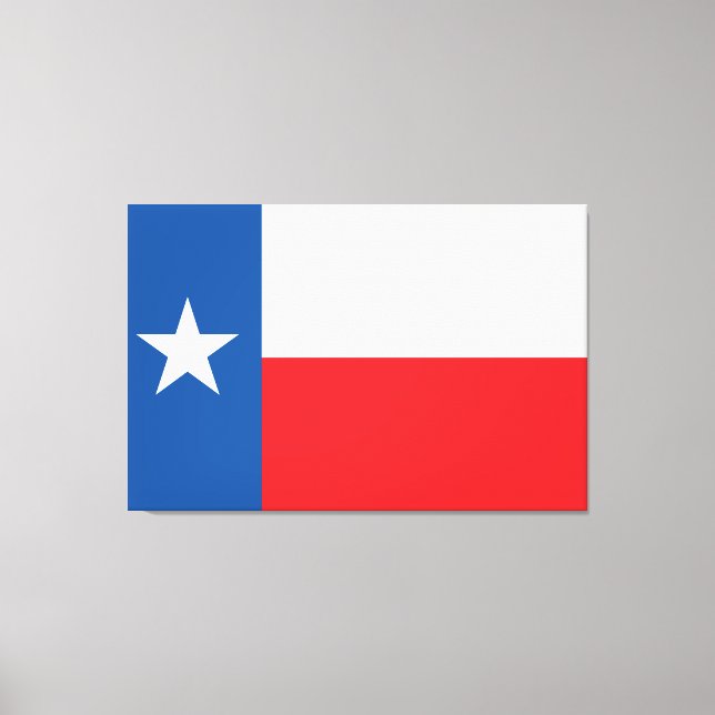 Toile Drapeau de l'État du Texas (Recto)
