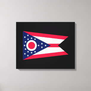 Toile Drapeau de l'Ohio