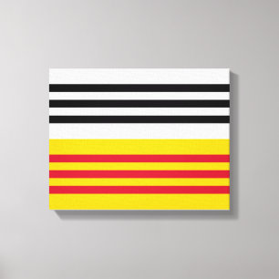 Toile Drapeau de Loon op Zand