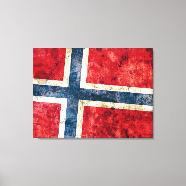 Toile Drapeau de Norway (Recto)