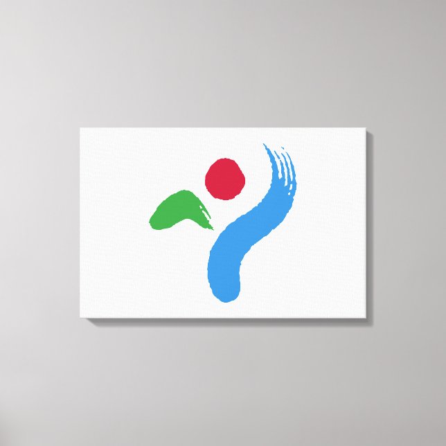 Toile Drapeau de Séoul (Corée du Sud) (Recto)