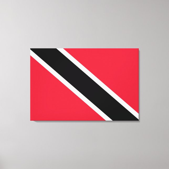 Toile Drapeau de Trinité-et-Tobago (Recto)