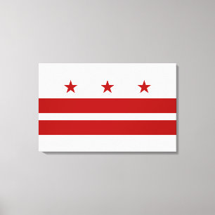 Toile Drapeau de Washington DC