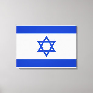Toile Drapeau d'Israël