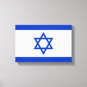 Toile Drapeau d'Israël