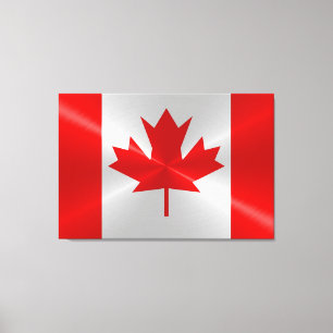 Toile Drapeau du Canada