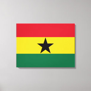 Toile Drapeau du Ghana
