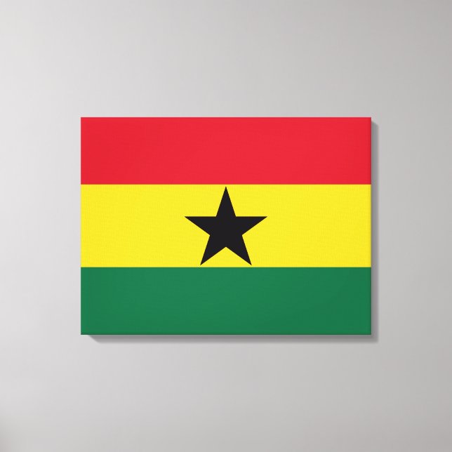 Toile Drapeau du Ghana (Recto)