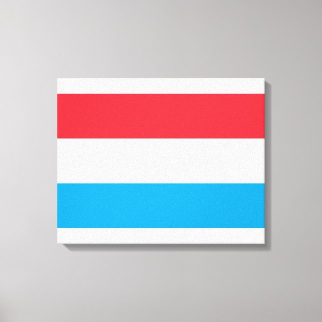 Toile Drapeau du Luxembourg (Recto)