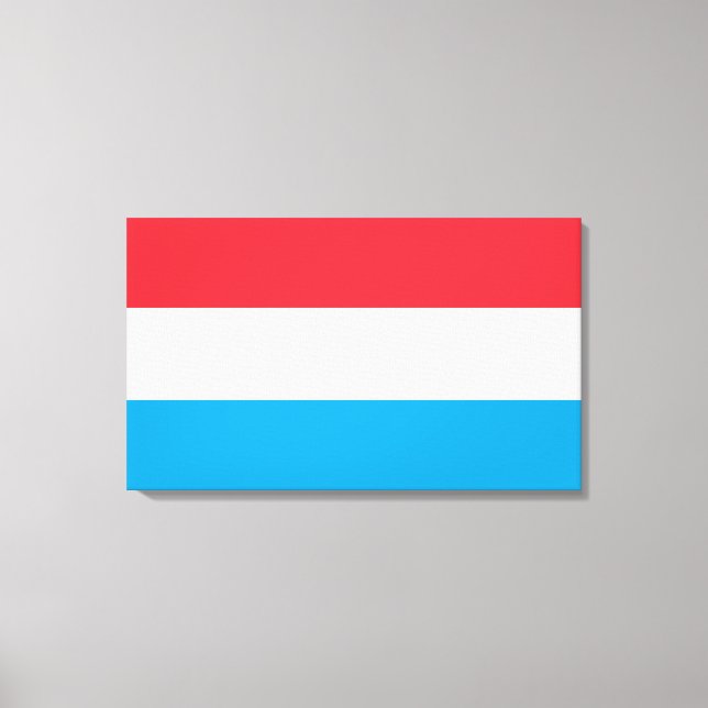 Toile Drapeau du Luxembourg (Recto)